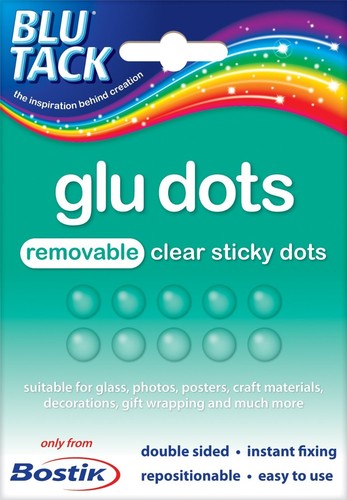 Blu tak glu - glu, rimovibile