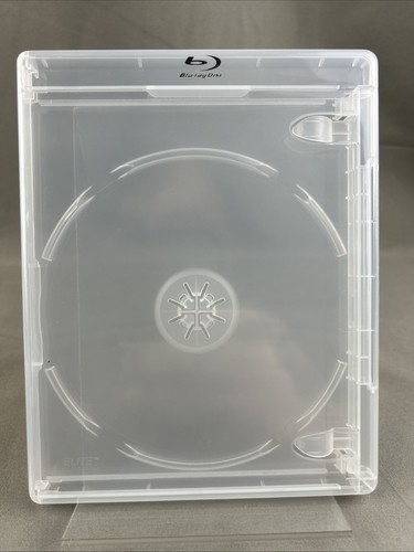 Empty clear bluray cases - clear, 1