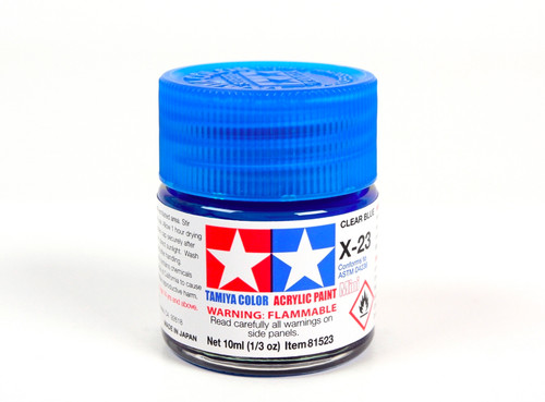 Tamiya x23 clear blue - tamiya, blu